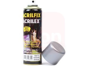 Verniz Fixador Brilhante Spray Acrilfix 300ml - Acrilex