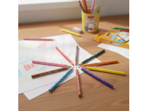 Lápis de Cor BIC Evolution Triangular Gigante – 12 Cores 