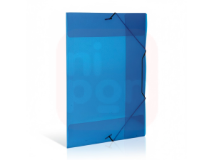 Pasta Aba Elástico Ofício Top Line – Azul